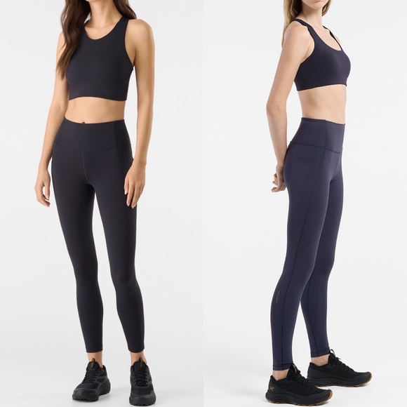 Arc'teryx Pants - Arc'teryx Essent Black Stretch All the right places High-Rise 28" Leggings Small